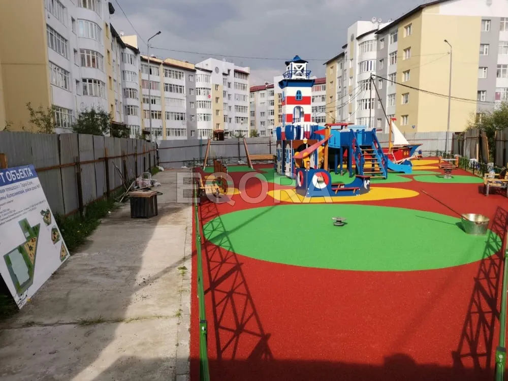 Применение резиновых покрытий в Новосибирске